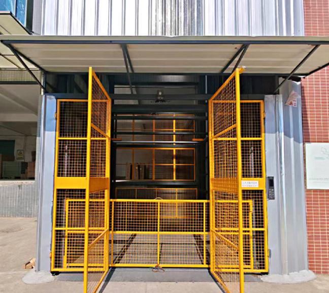 三元导轨式升降平台