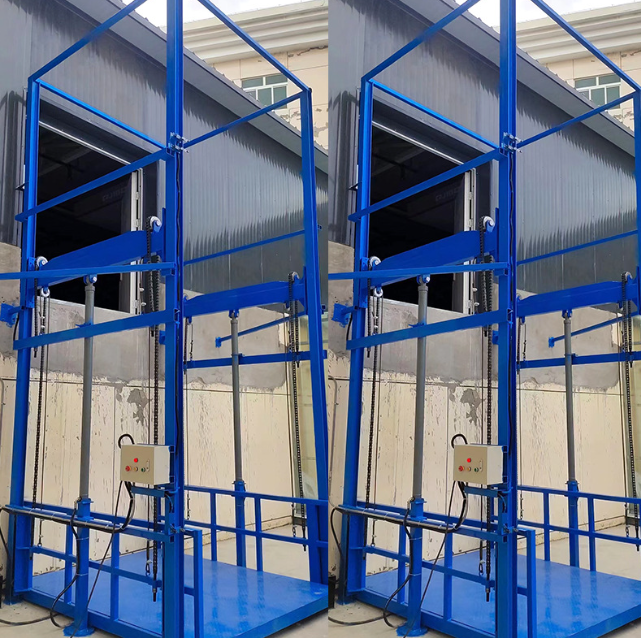 三元导轨式升降货梯